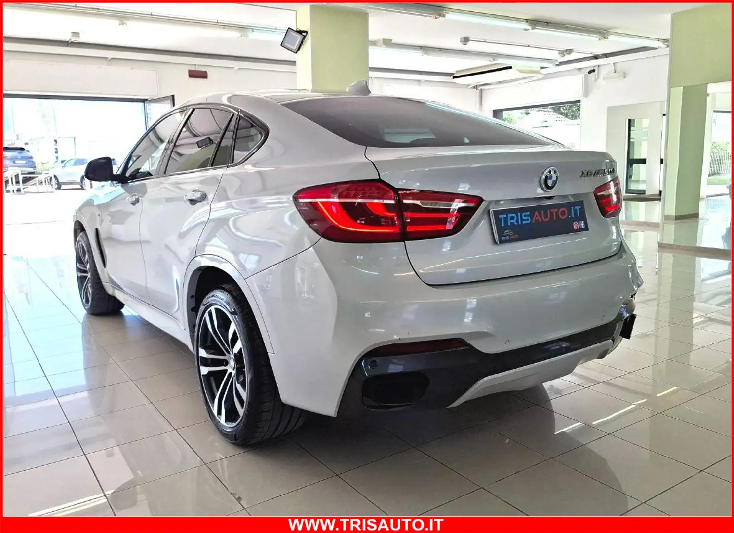 BMW X6 M 50 D 3.0 Lim. Edit. 50Th (TETTO APRIBILE+360) Grau - 2