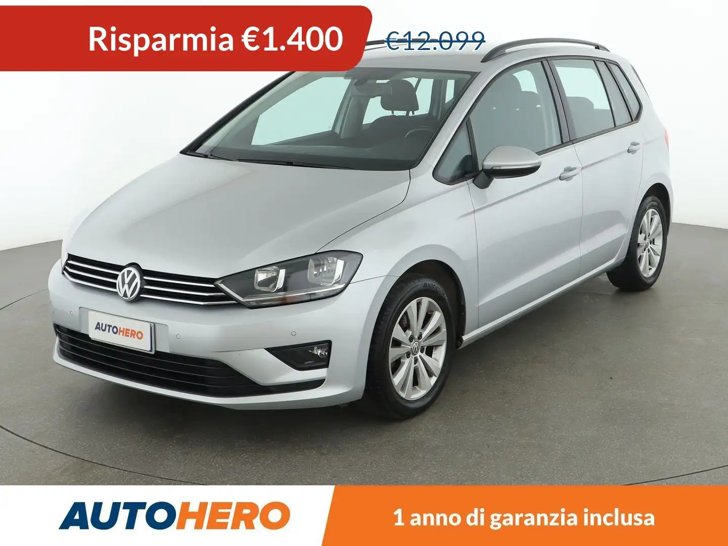 Volkswagen Golf Sportsvan 1.6 TDI Comfortline  110 CV Argento - 1