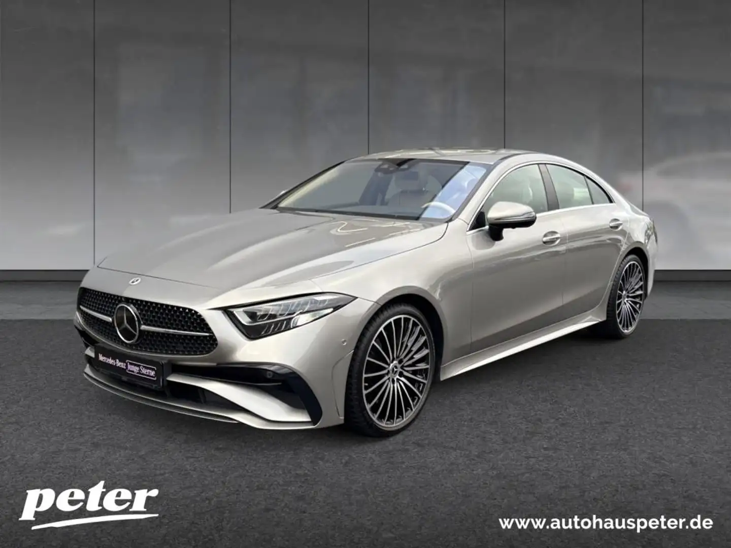 Mercedes-Benz CLS 400 d 4M AMG/20"/LED/Sitzklima/Head-up/360°K Silber - 1