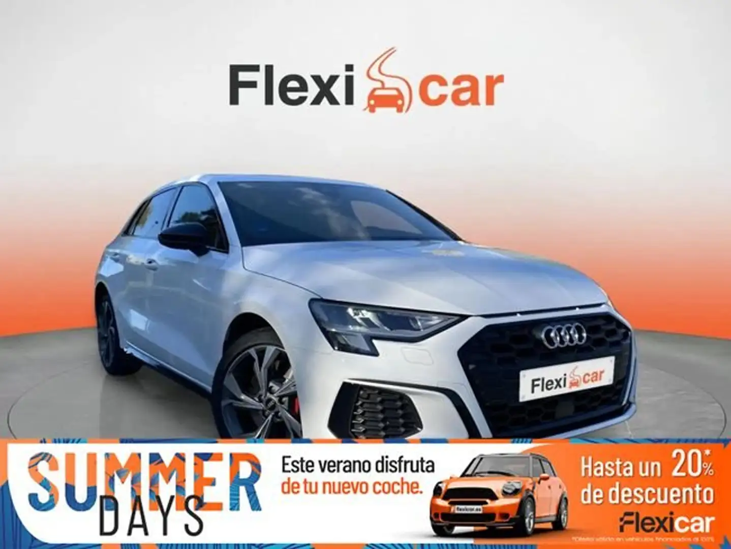 Audi A3 Sportback+Black+45+TFSI+e+Comp+S+tronic Blanco - 1
