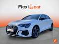 Audi A3 Sportback+Black+45+TFSI+e+Comp+S+tronic Blanco - thumbnail 3