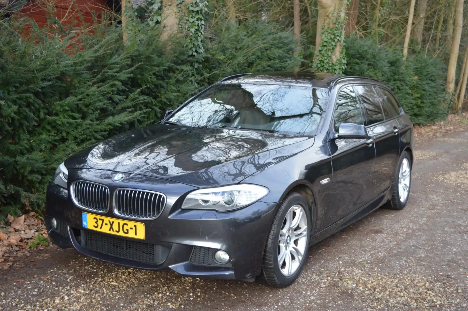 BMW 528 5-serie Touring 528i High Exe org NL/NAP/panoramad siva - 2