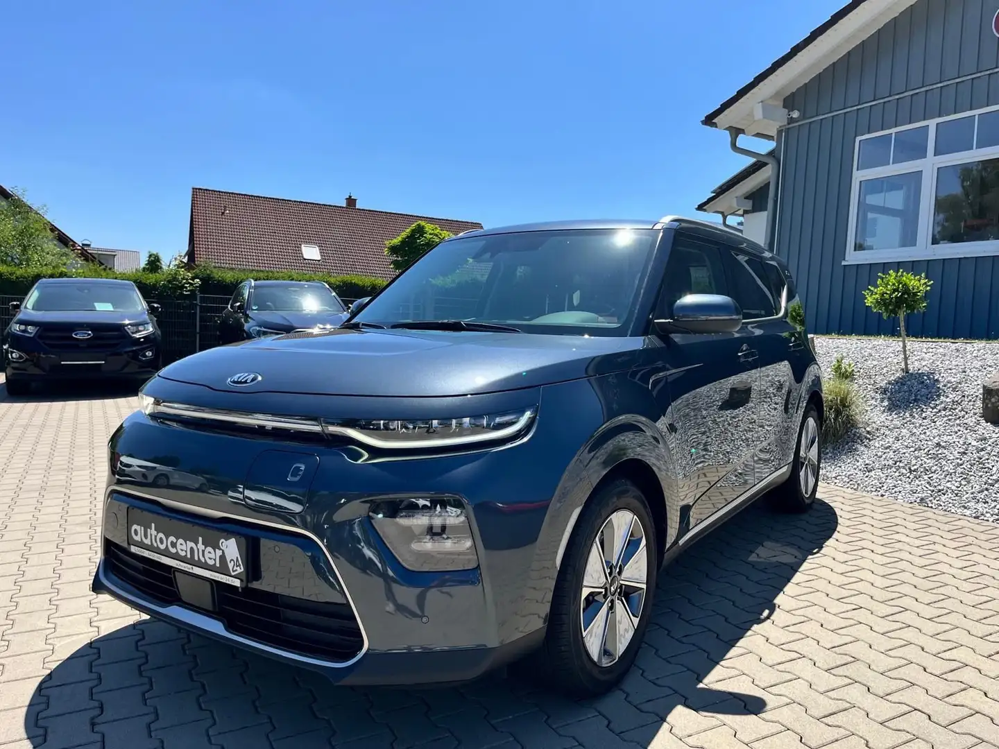 Kia Soul e-Soul°64 kWh°SOH 100%°LED°CCS°Kamera°1.Hand° Gris - 2