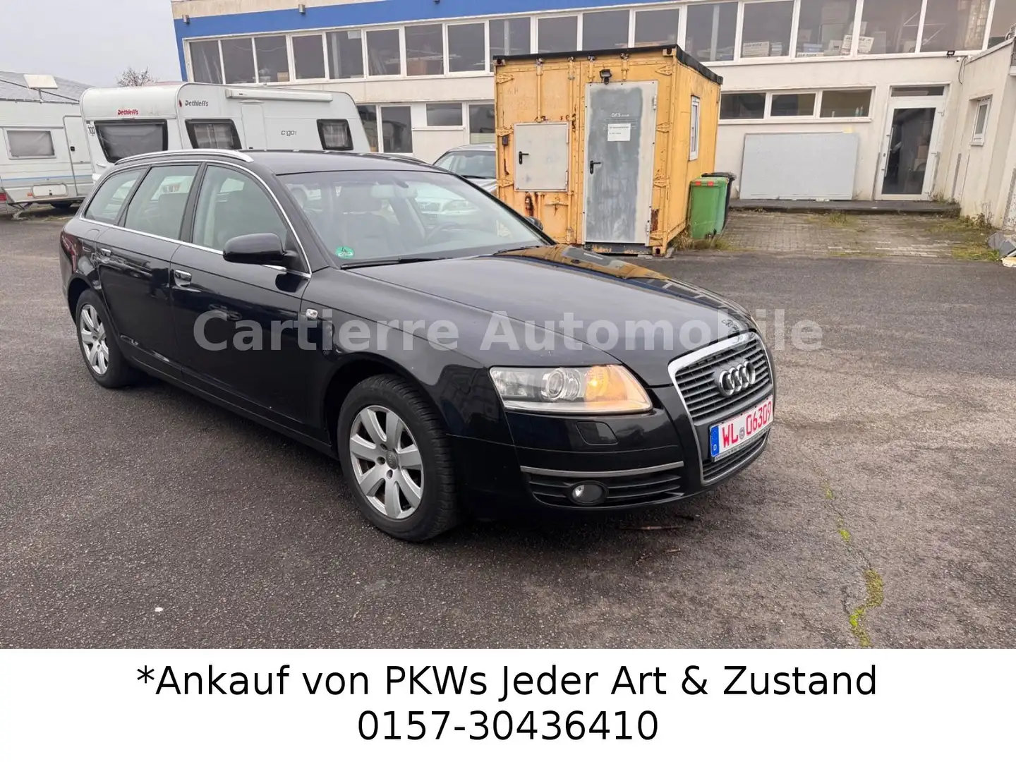 Audi A6 Avant 2.7 TDI *AHK*ALU*NAVI*LEDER*TEMPOMAT* Schwarz - 1