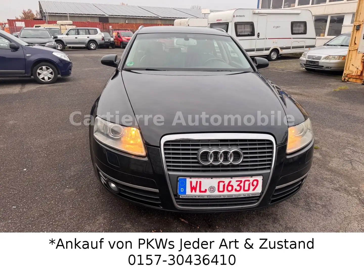Audi A6 Avant 2.7 TDI *AHK*ALU*NAVI*LEDER*TEMPOMAT* Schwarz - 2