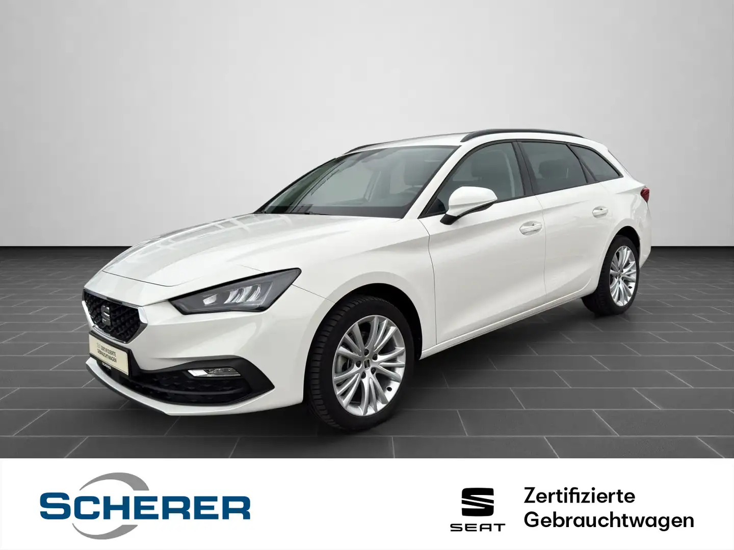 SEAT Leon Sportstourer Style Edition 1.5 TSI CARPLAY Weiß - 1