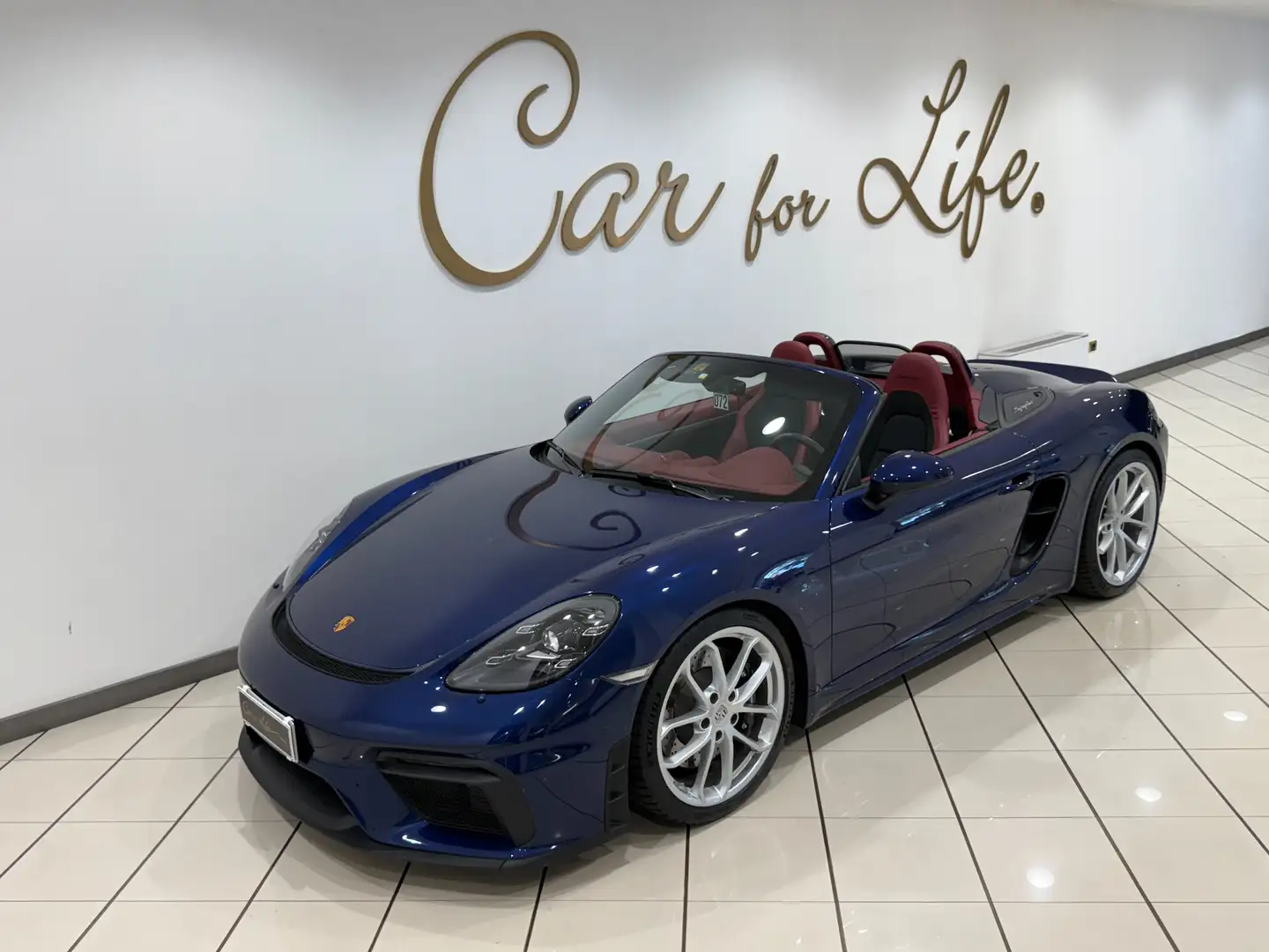 Porsche 718 Spyder Full Optionals Синій - 2
