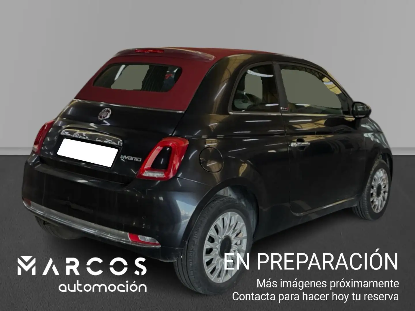 Fiat 500C 1.0 Hybrid Dolcevita 52kW Rojo - 2