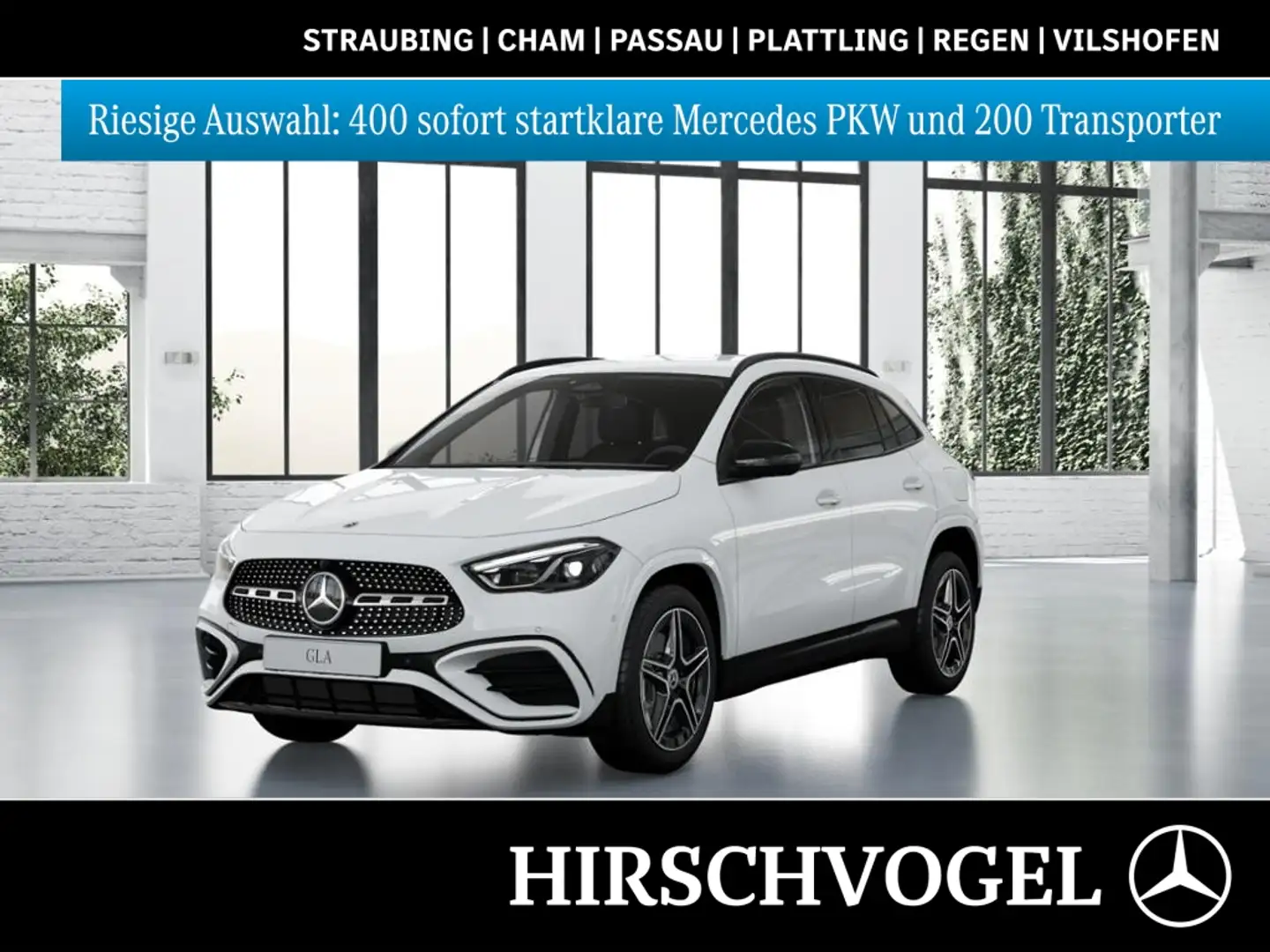 Mercedes-Benz GLA 200 EDITION AMG-Line+Night+AHK+DISTR+KEYLESS Weiß - 1