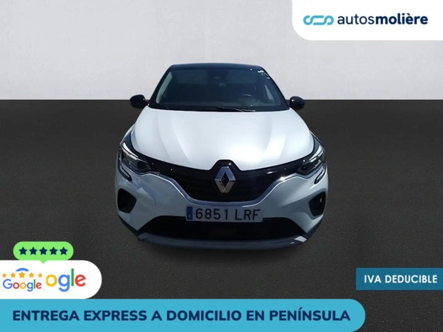 Renault Captur TCe Intens 74kW GLP Blanco - 2