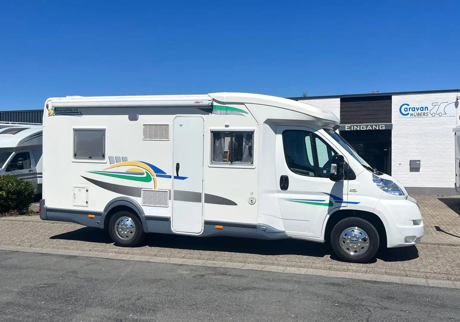Chausson Welcome 74 - Festbett - auto.Sat/TV - Solar - Wit - 2