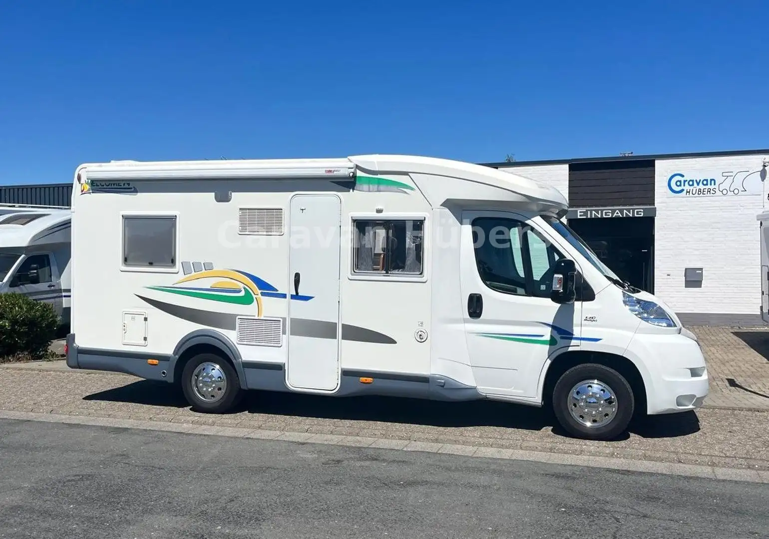 Chausson Welcome 74 - Festbett - auto.Sat/TV - Solar - Blanc - 2