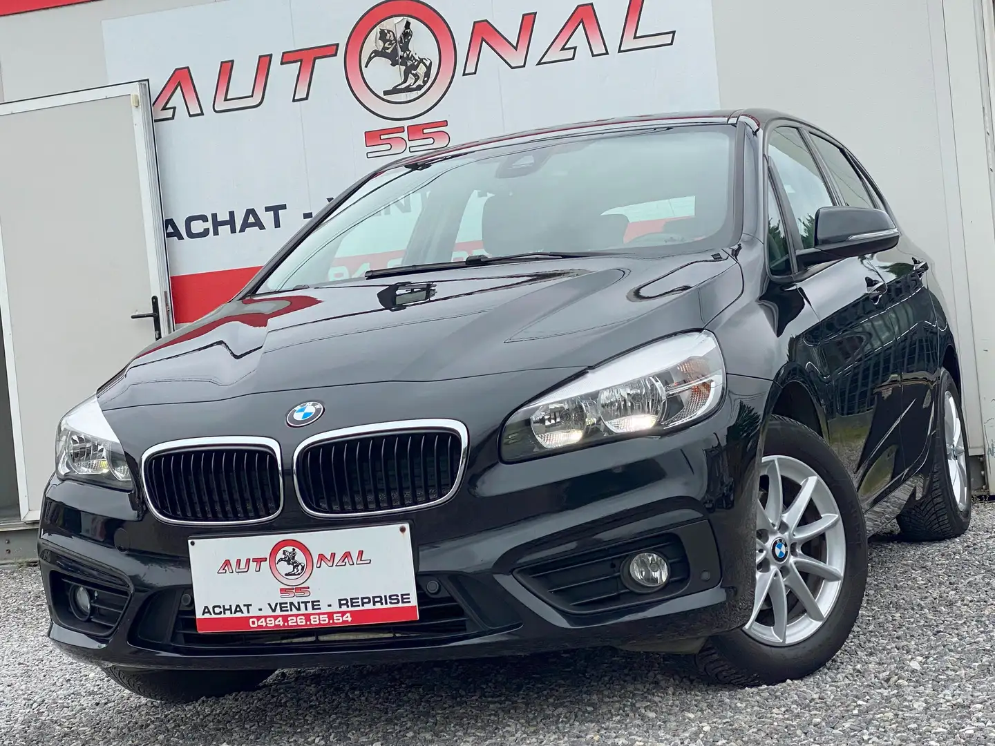 BMW 216 i Active Tourer**CARNET**GPS**CLIM**LED**PDC Noir - 1