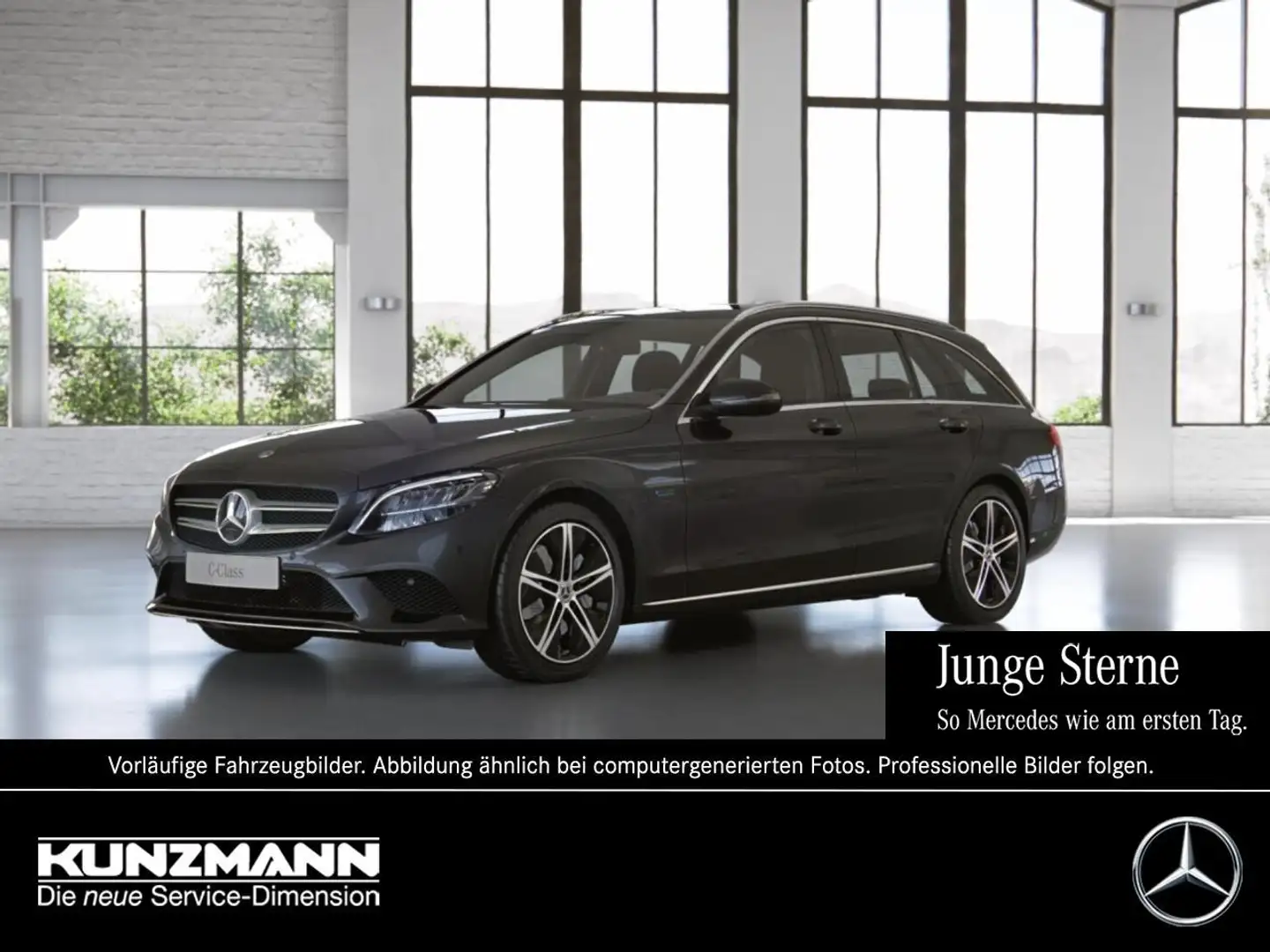 Mercedes-Benz C 300 e T Avantgarde Navi Park-Paket Sitzkomfort Grau - 1