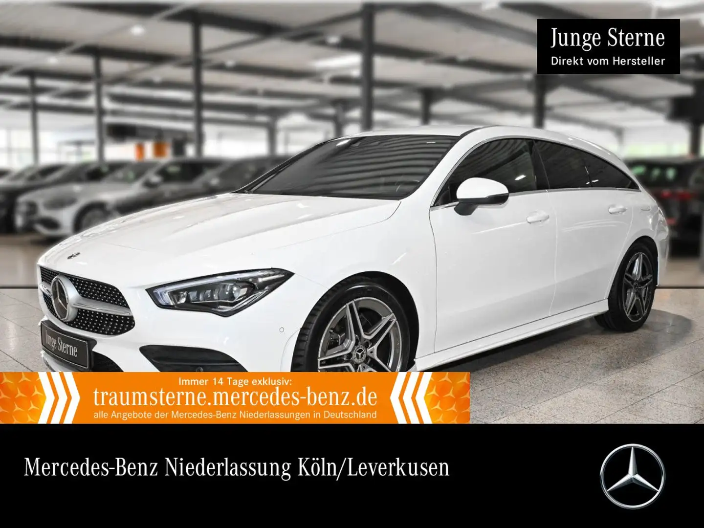 Mercedes-Benz CLA 220 d 4M AMG+MULTIBEAM+KAMERA+8G Weiß - 1