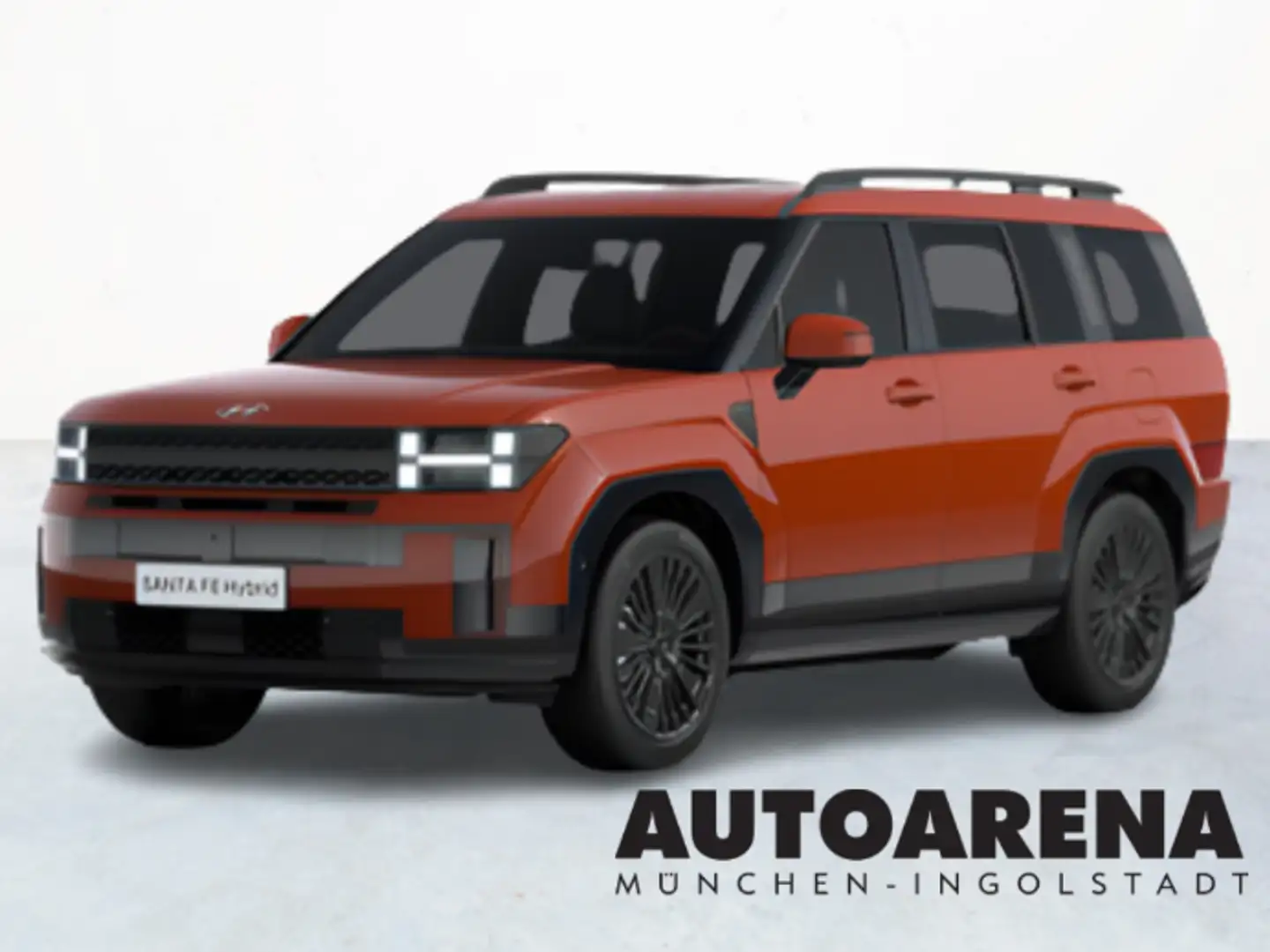 Hyundai SANTA FE Blackline 1.6 T-GDI HEV DCT Orange - 1