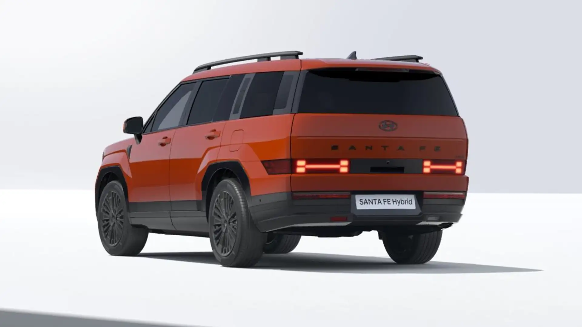 Hyundai SANTA FE Blackline 1.6 T-GDI HEV DCT Orange - 2