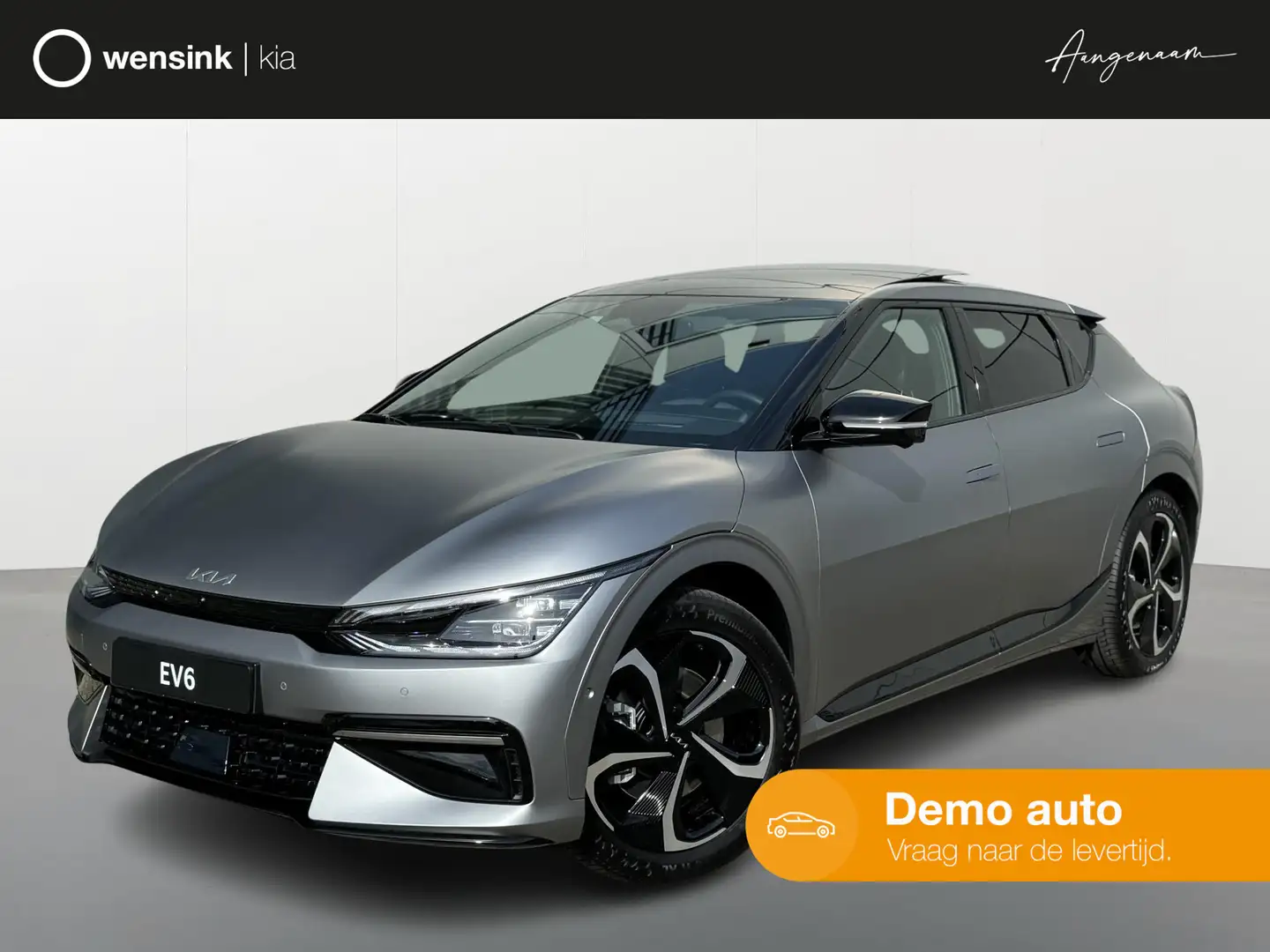 Kia EV6 GT-Line AWD 77.4 kWh | Trekhaak | 360 Camera | Sto Grijs - 1