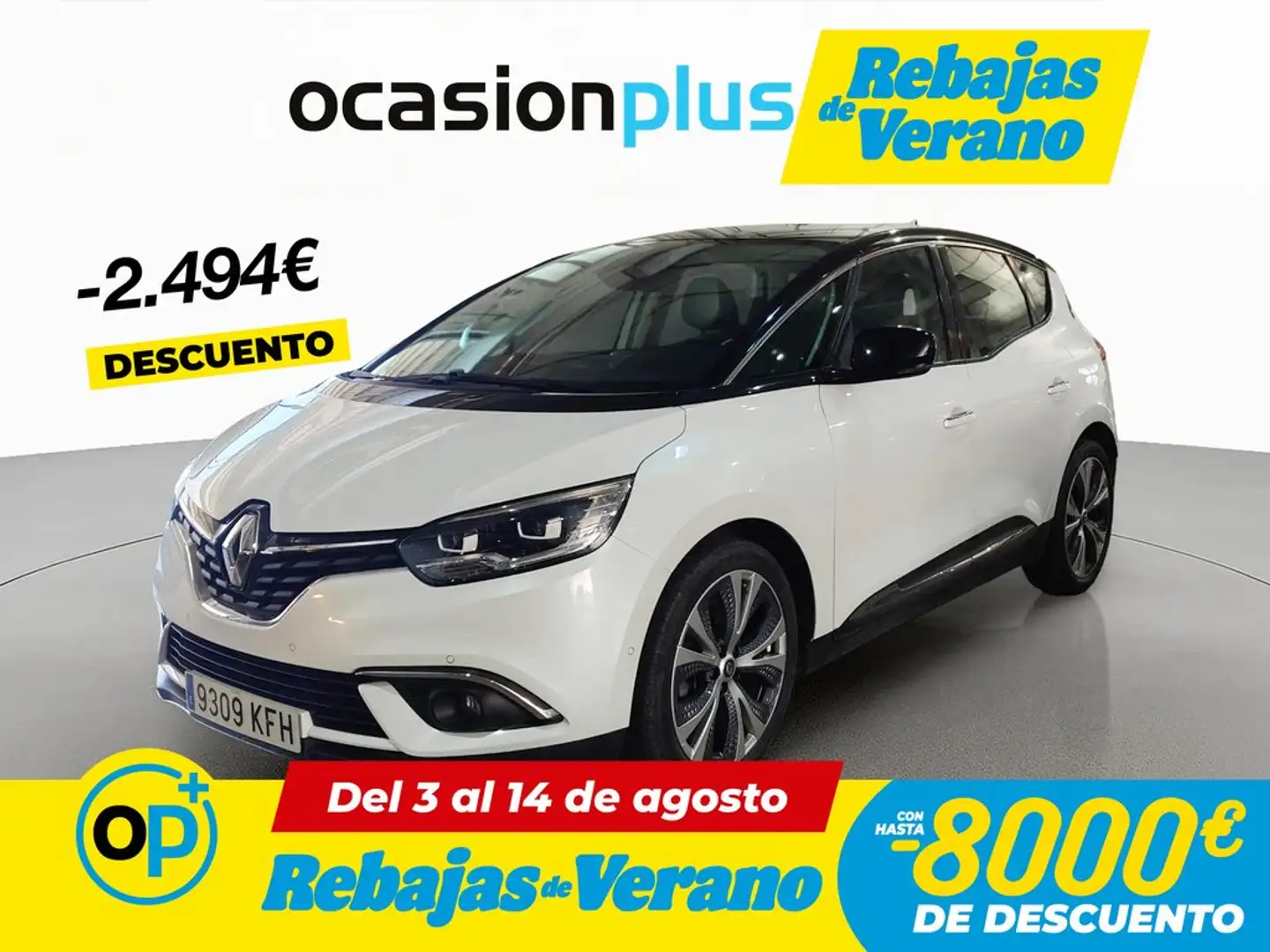 Renault Scenic 1.5dCi Zen 81kW Gris - 1