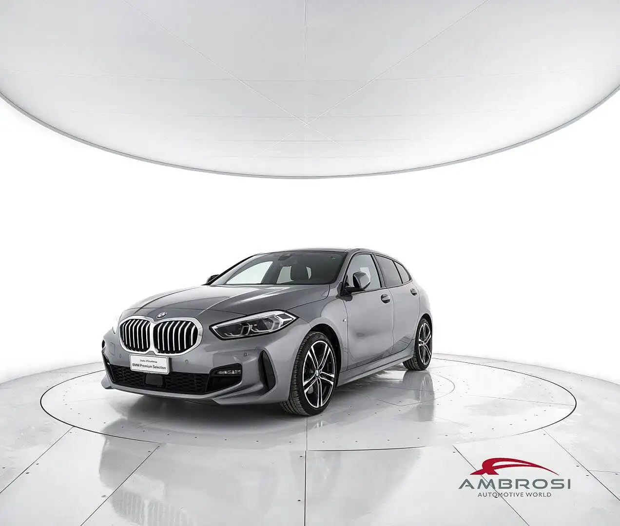 BMW 116 5-porte 116d Msport auto Grigio - 1