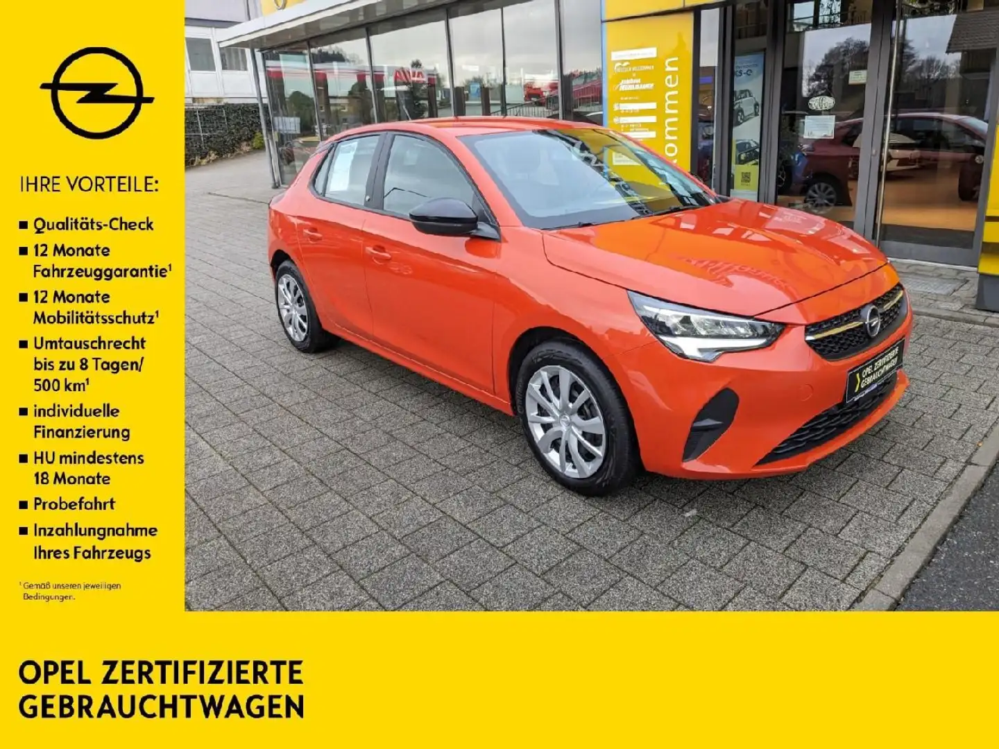 Opel Corsa F Elektro Edition **SHZ** Arancione - 1