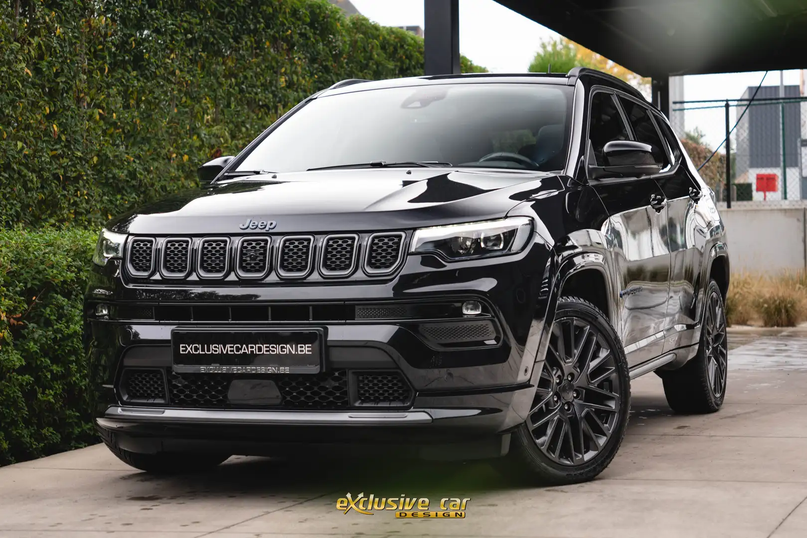 Jeep Compass 1.3 4Xe S PHEV /Full option/360°Cam/Pano/Trekh. Schwarz - 1