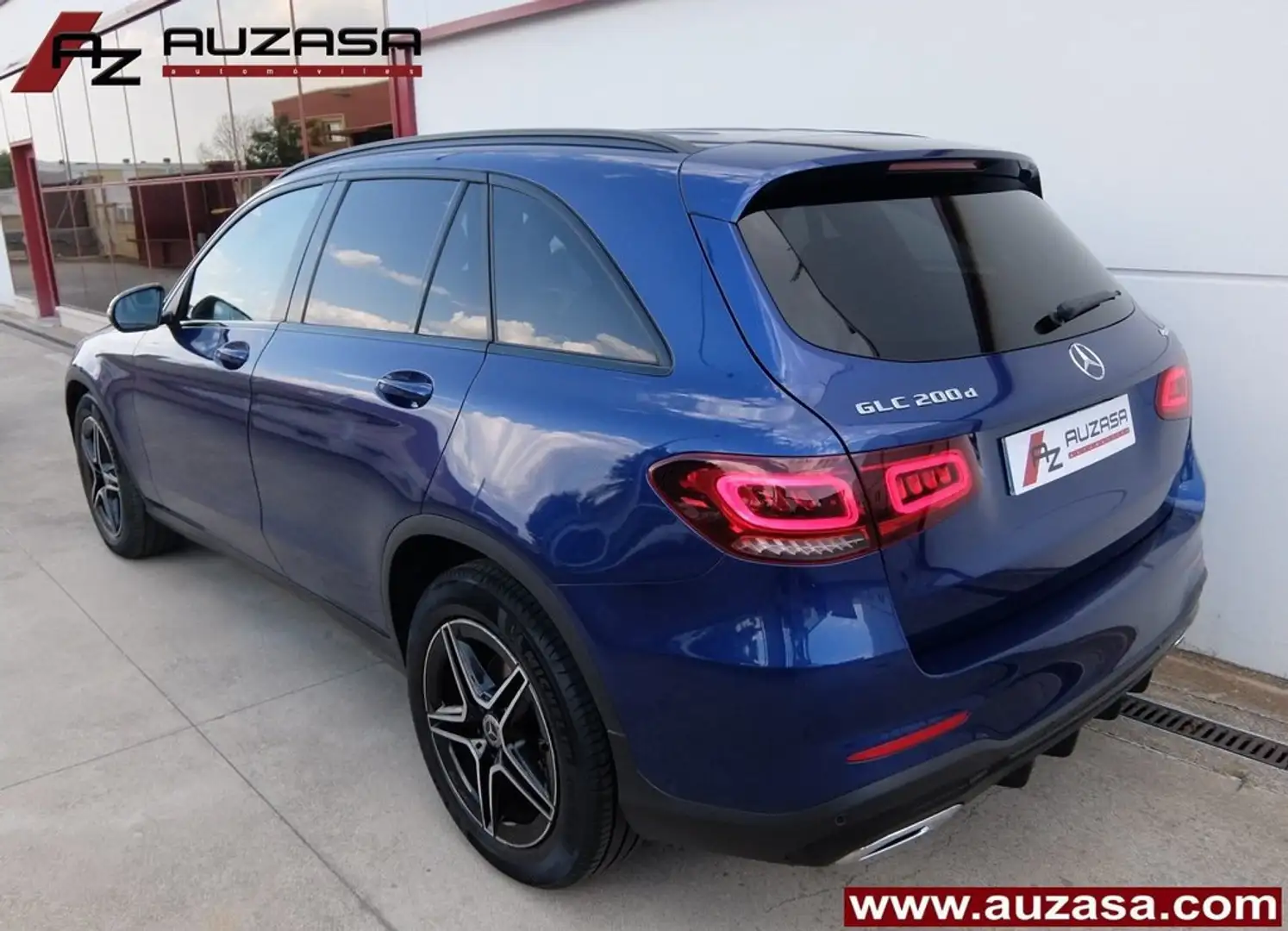 Mercedes-Benz GLC 200 Coupé 200d 4Matic 9G-Tronic Azul - 2