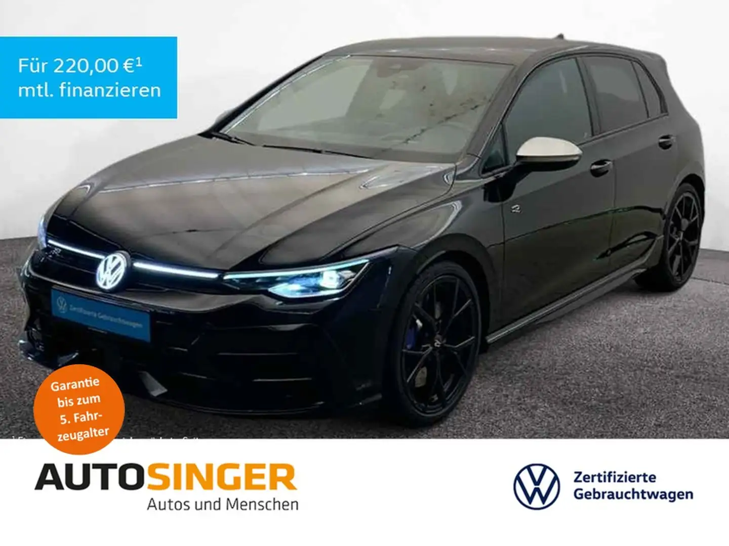 Volkswagen Golf R *FACELIFT*AKRAPOVIC*ACC*DCC*NAVI*270*HUD* Black - 1
