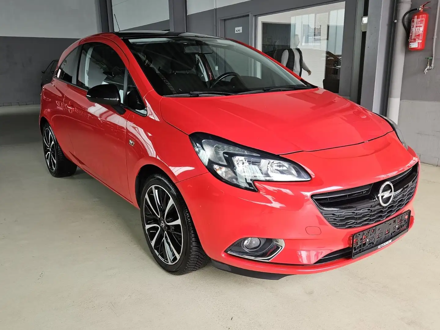Opel Corsa 1.0 Color Edition ecoFlex+Lenkradhzng.+TOP Rot - 1