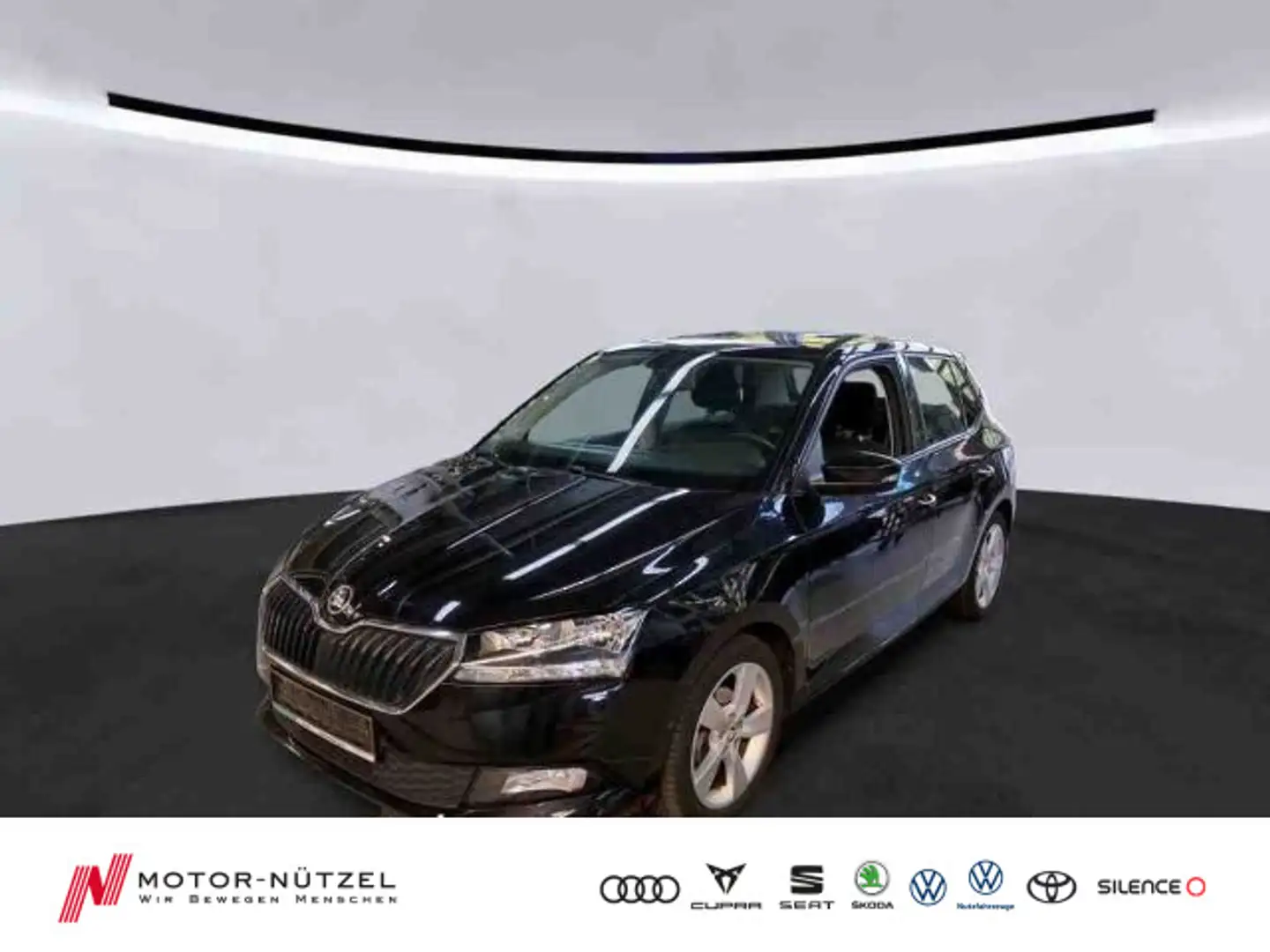 Skoda Fabia 1.0 COOL PLUS SHZ+PDC+BT+DAB+NSW+MFL+KLIMA Schwarz - 1