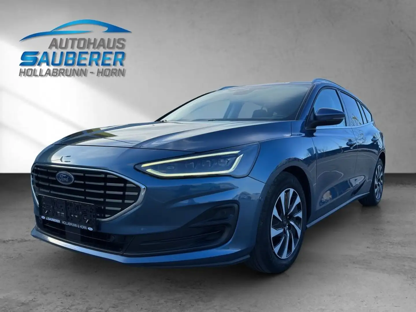 Ford Focus KOMBI Diesel *Titanium X* I AUTOMATIK I Blau - 1