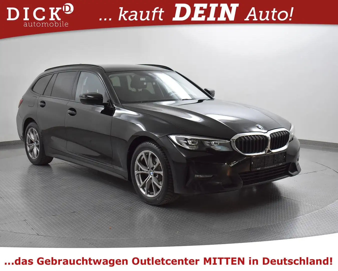 BMW 320 d To xDr Sport Line SHADO+NAVI+LED+SHZ+TEMP+M Black - 1