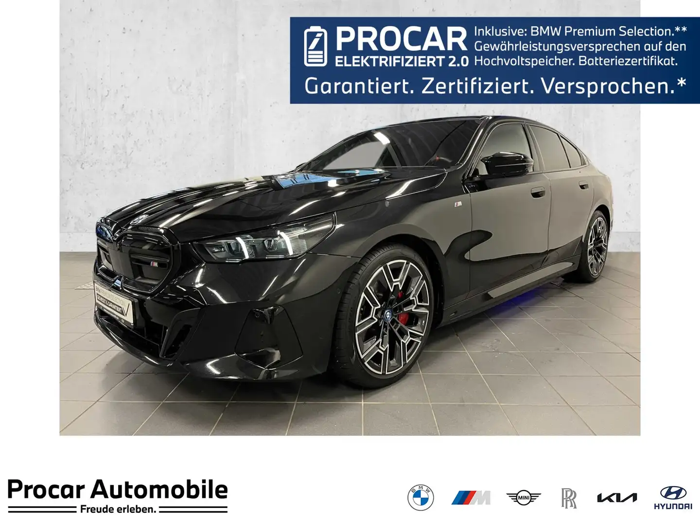 BMW i5 M60 xDrive M Sport Pro HUD PANO ACC 360°KAM RFK Noir - 1