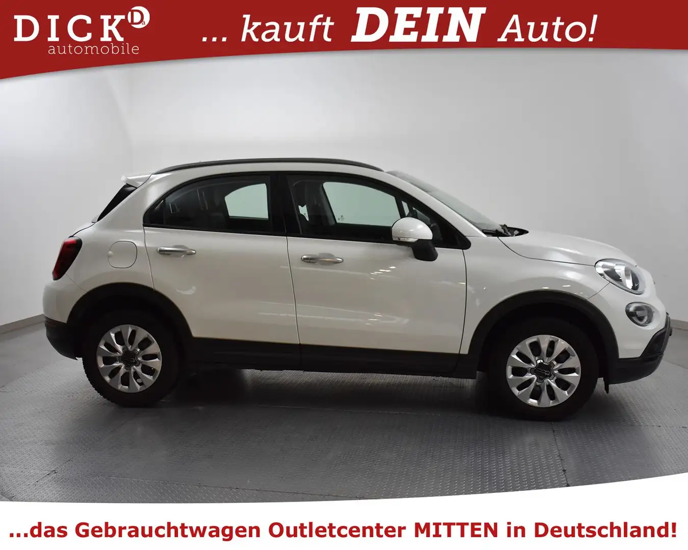 Fiat 500X 1.3 Cross Aut. LEDER+PDC+MFL+TEMP+APPLE+DAB Weiß - 2