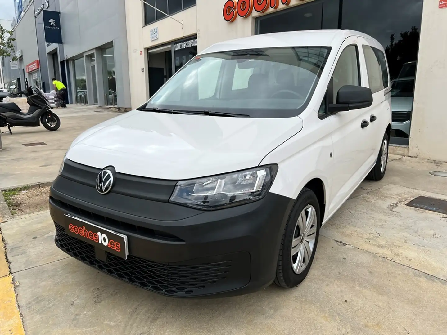 Volkswagen Caddy 2.0TDI Kombi 75kW Blanc - 2