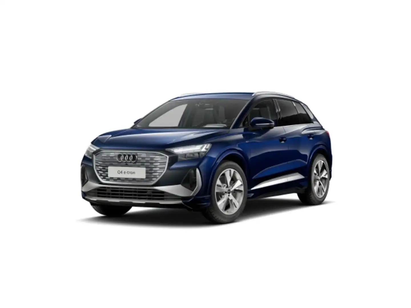 Audi Q4 e-tron e-tron 45 S line AHK/Wärmepumpe/Matrix/20'' Blau - 2