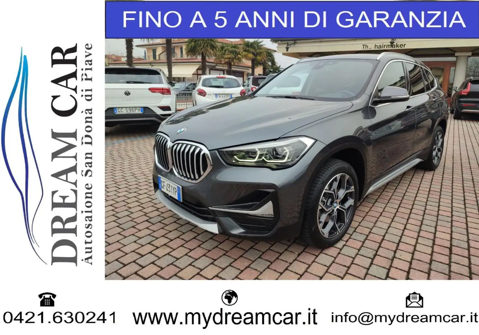 BMW X1 sDrive18d xLine 150cv Grigio - 1