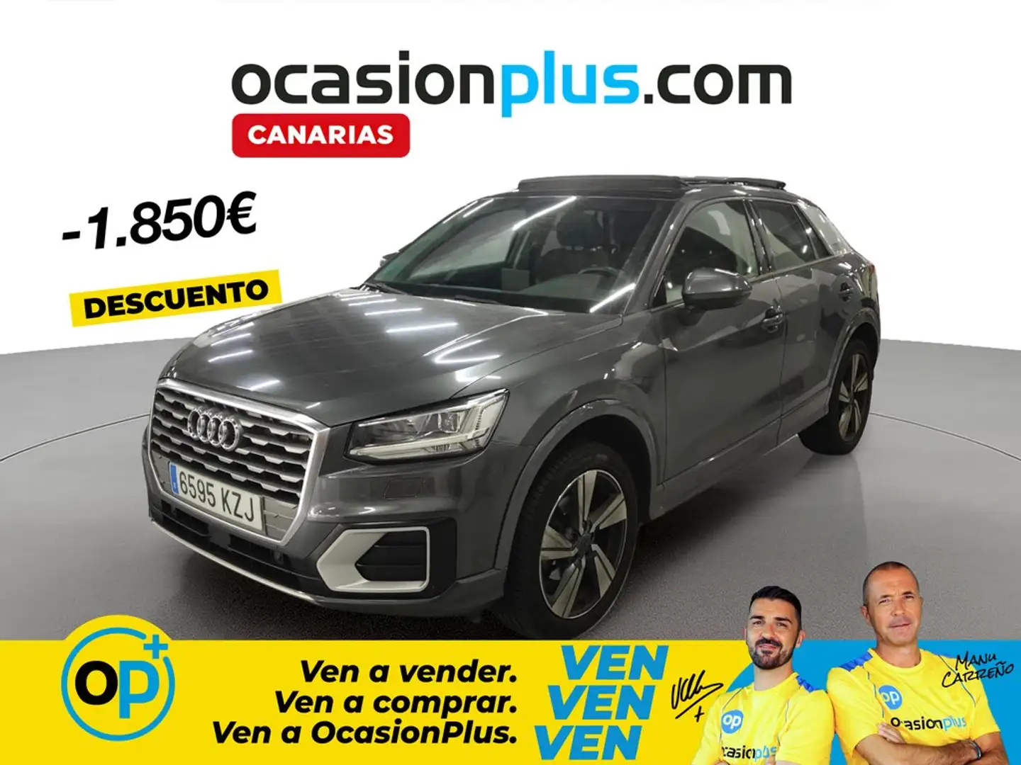 Audi Q2 35 TFSI Sport 110kW Gris - 1