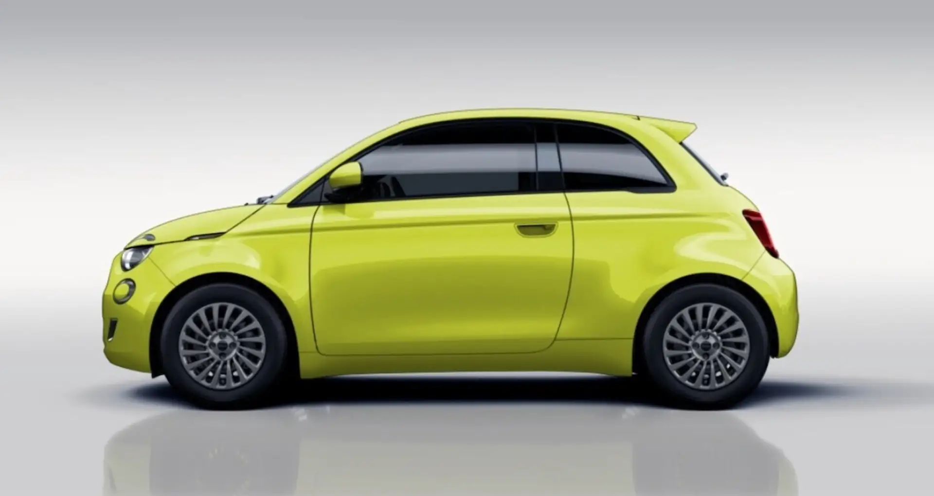 Fiat 500 Elettrica Pop 70 KW (95 CV) Geel - 2