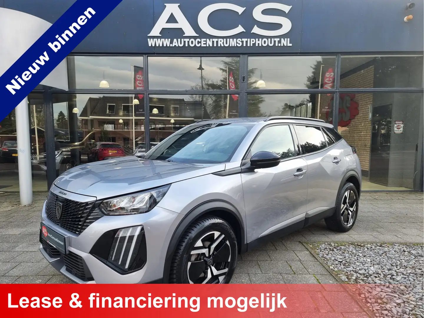 Peugeot 2008 1.2i Allure | Automaat | Nieuw model | Leder | Ful Gris - 1