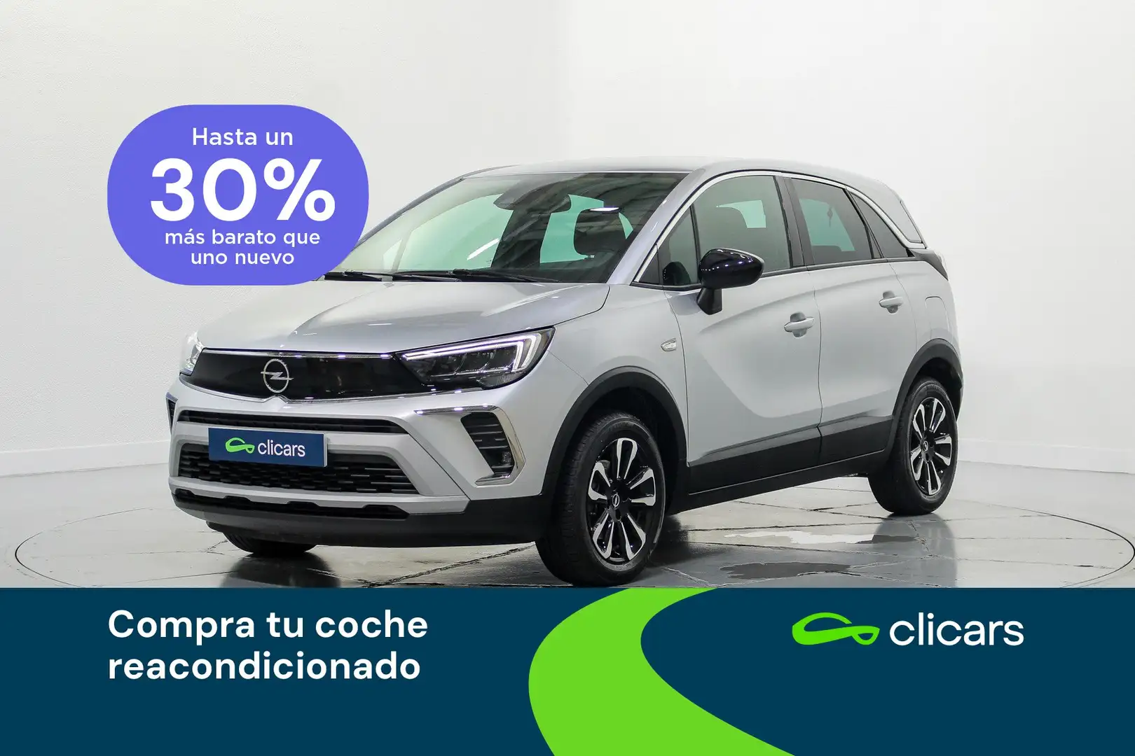 Opel Crossland 1.2 S&S Elegance Pack 110 Plateado - 1