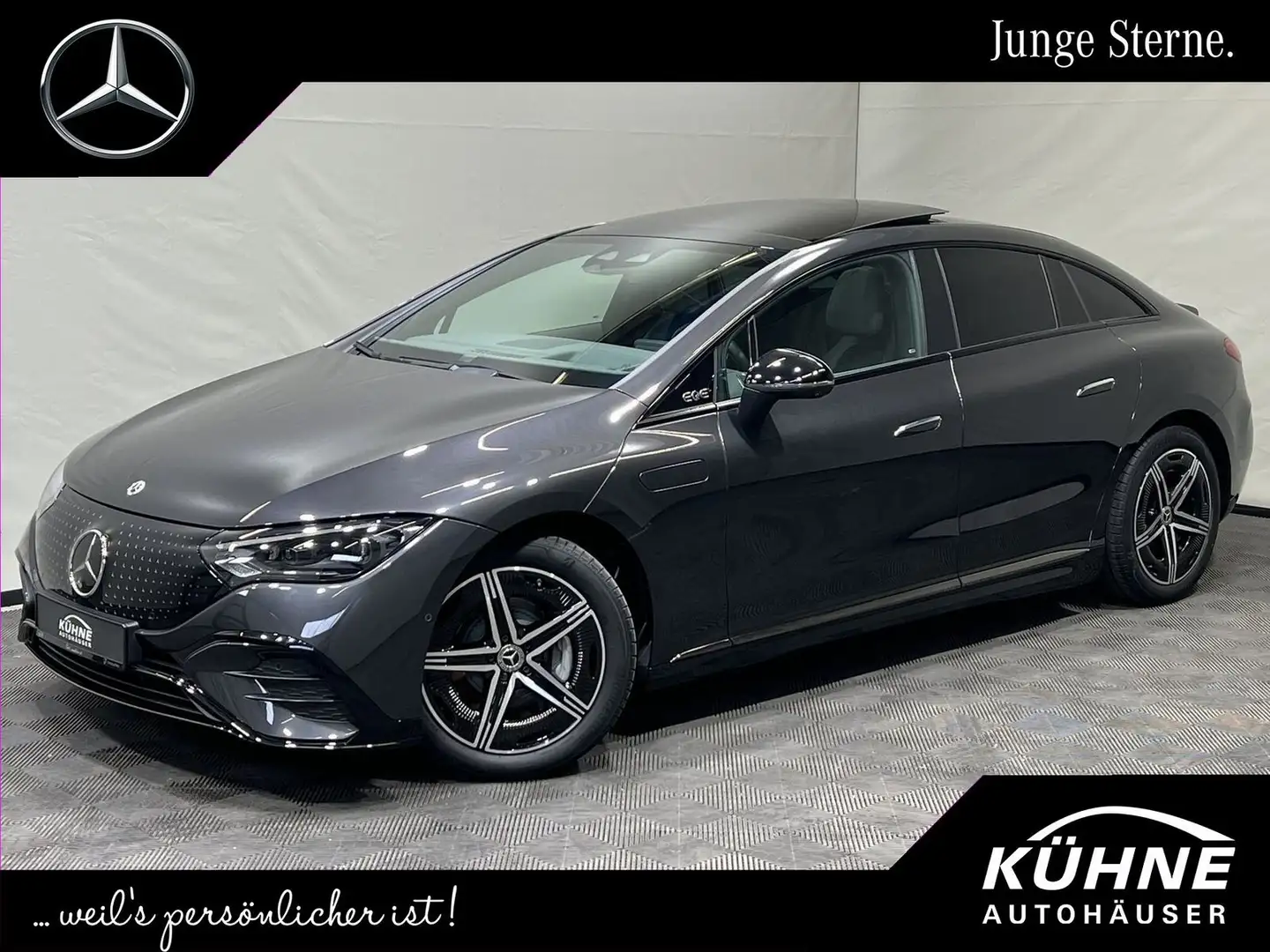 Mercedes-Benz EQE 350 AMG Premium Night Panorama+HuD+22KW !!! Grau - 1