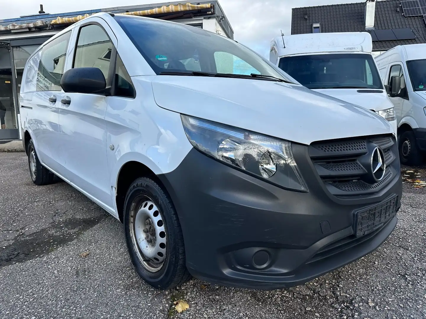 Mercedes-Benz Vito Mixto /111 CDI FWD lang*Klima*AHK*TÜV-neu Weiß - 1