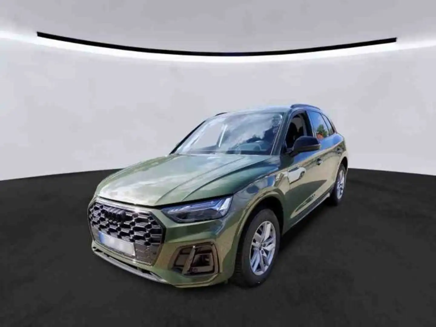 Audi Q5 40 TDI QU S-TR S-LINE MATRIX+NAVI+GRA+SHZ+DAB Grün - 2