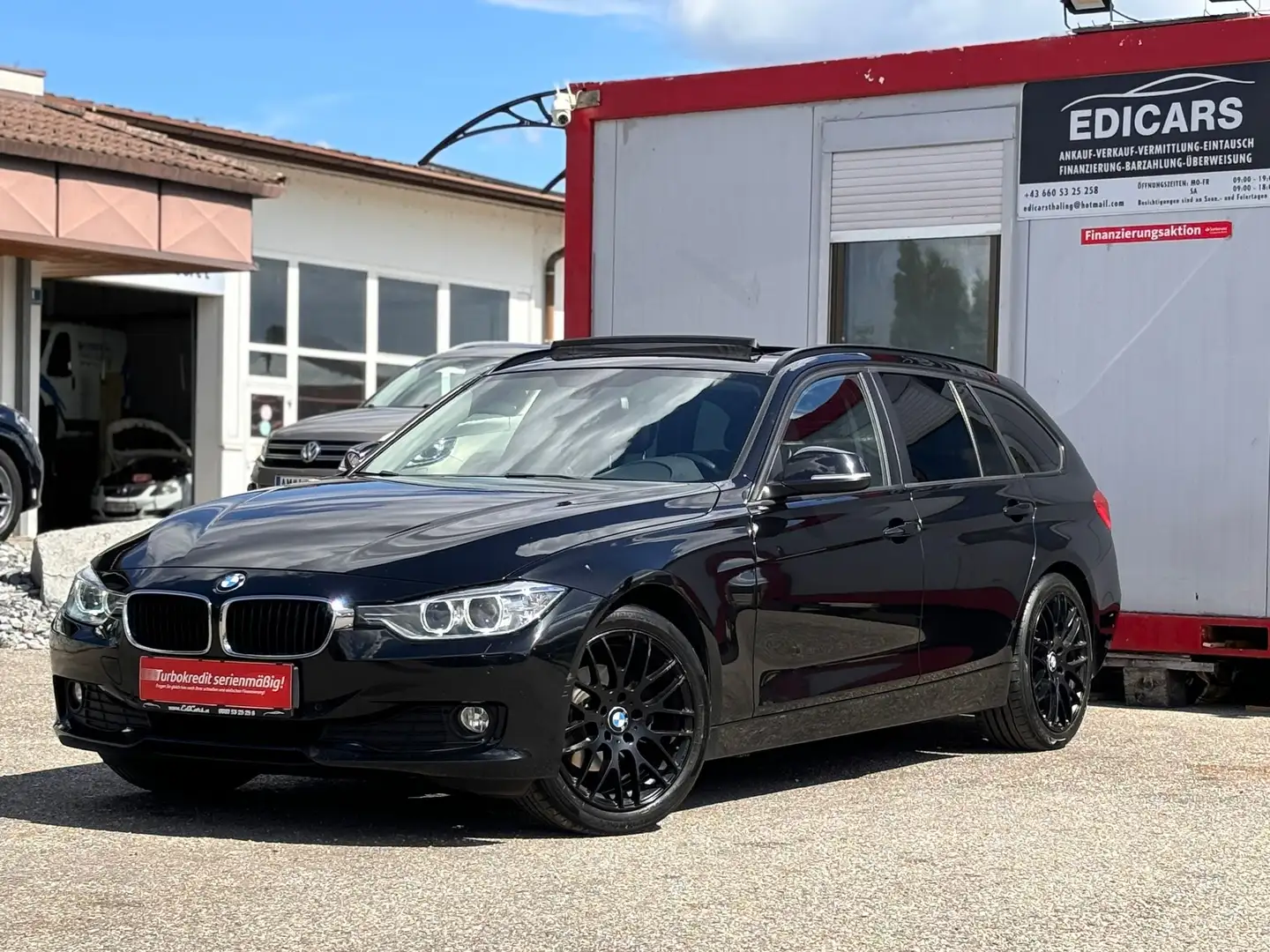 BMW 318 318 d Schwarz - 1