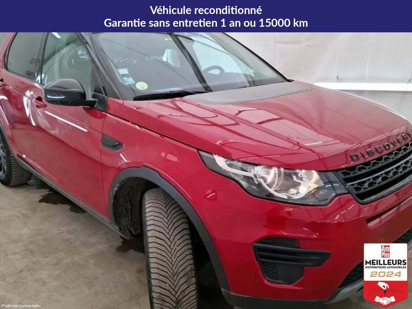 Land Rover Discovery Sport Mark III TD4 180 4WD SE 7Pl Rouge - 2