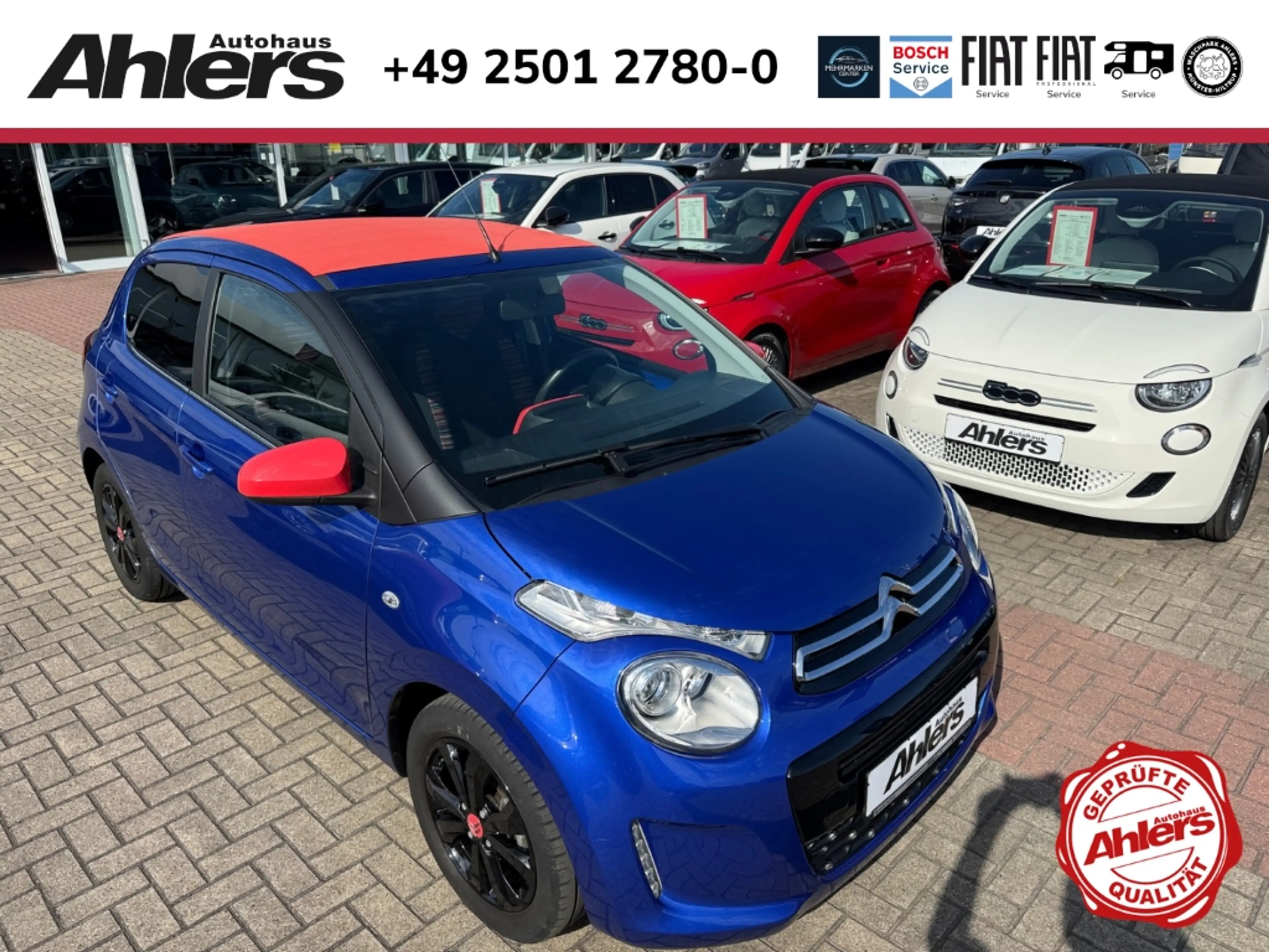 Citroen C1 AIRSCAPE Shine+CARPLAY+KAMERA+SITZHEIZUNG+KLIMA+