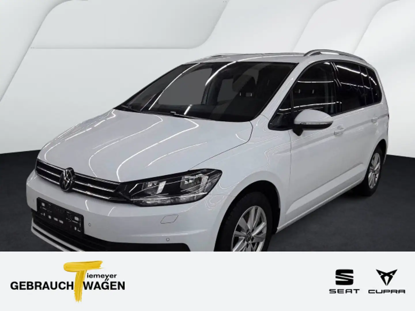Volkswagen Touran 1.5 TSI DSG COMFORTLINE 7-SITZE NAVI AHK Weiß - 1