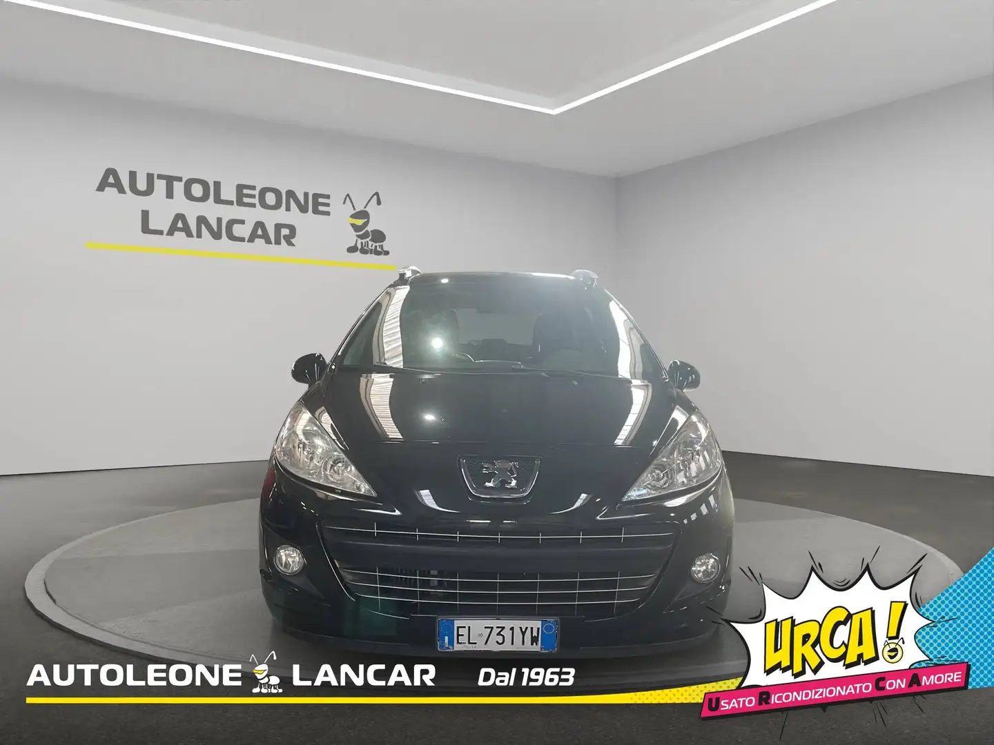 Peugeot 207 SW 1.6 hdi Energie 92cv OK NEOPATENTATI Nero - 2