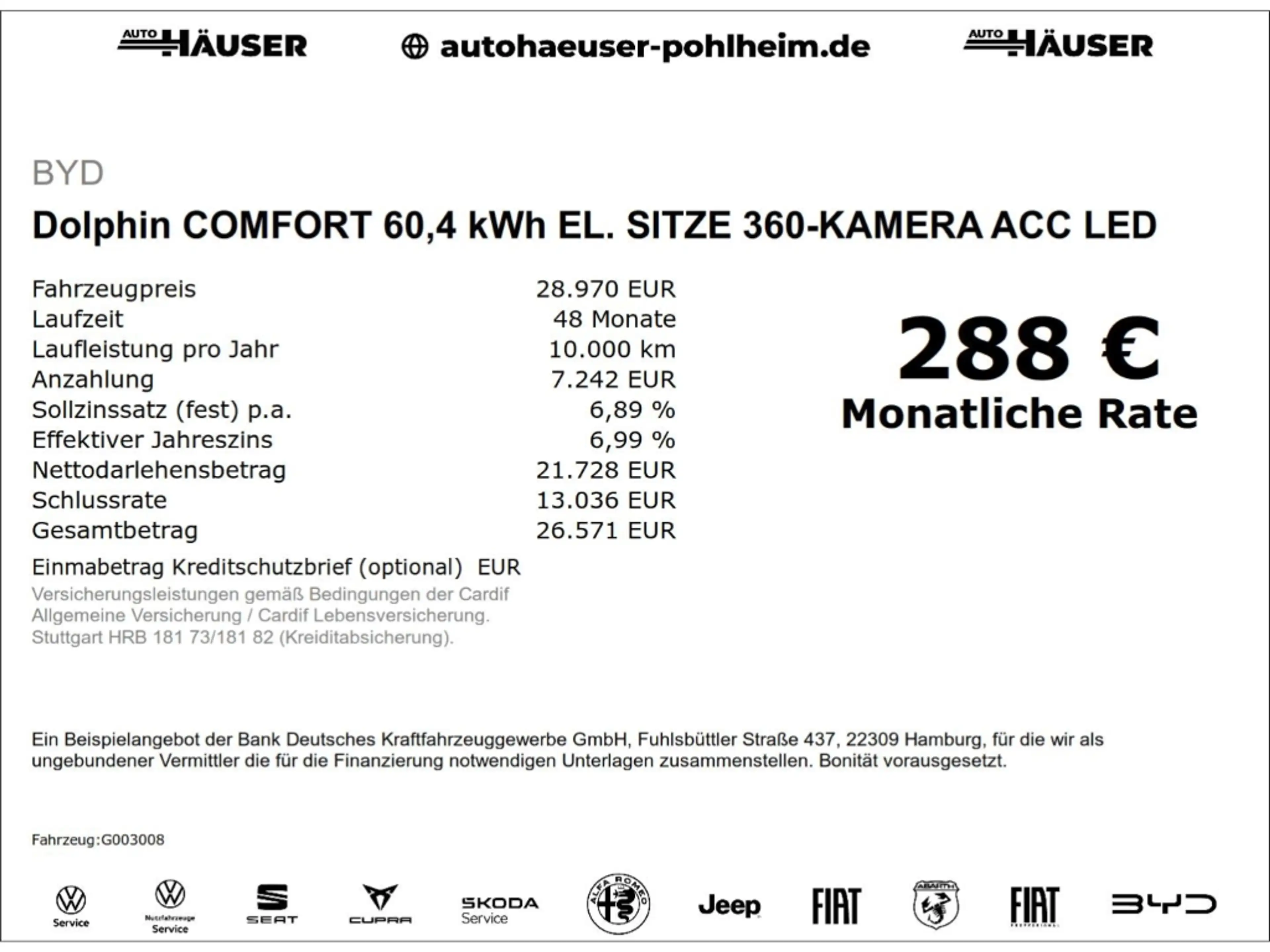 BYD Dolphin COMFORT 60,4 kWh EL. SITZE 360-KAMERA ACC LED — photo 2